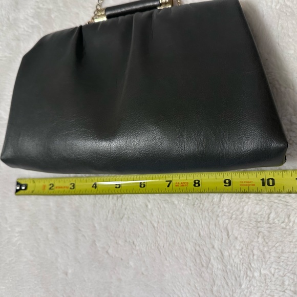 Vintage Slate Gray 1960's Cocktail Purse/Clutch - Picture 3 of 7